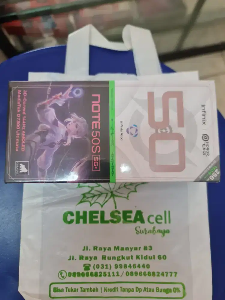 Murah New infinix Note 50s 5G 8+8/256 grs resmi, bs TT