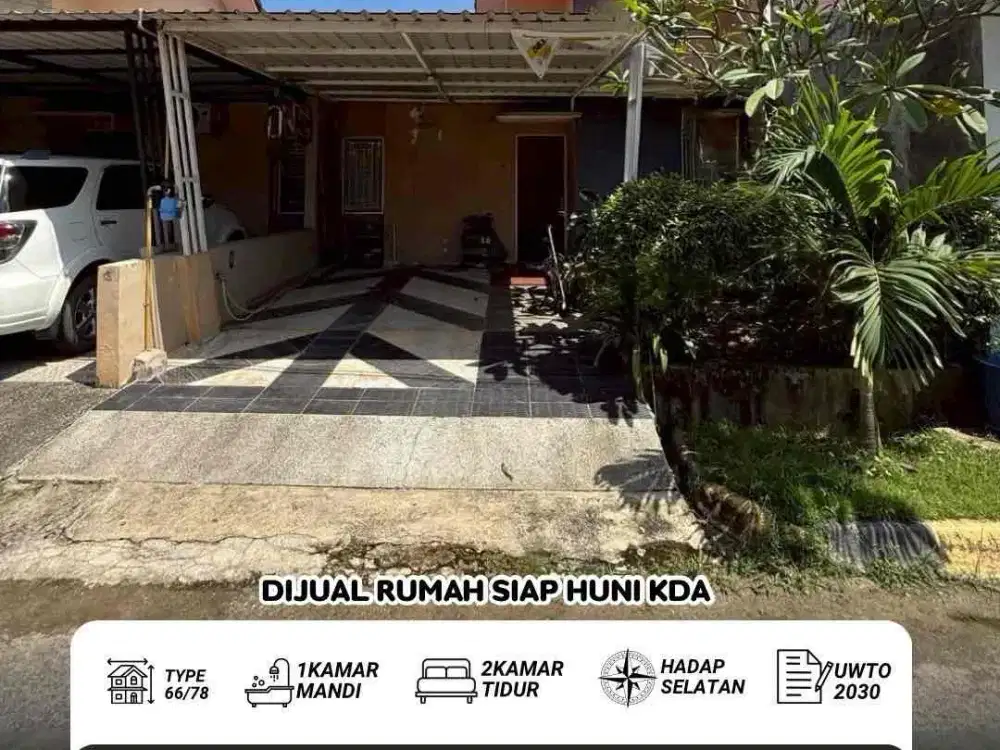 Dijual Rumah KDA Batam Center