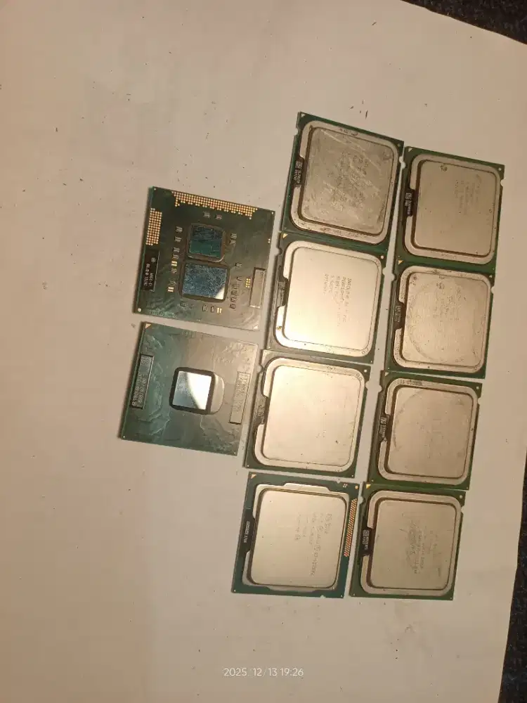 Prosesor Cpu dan laptop