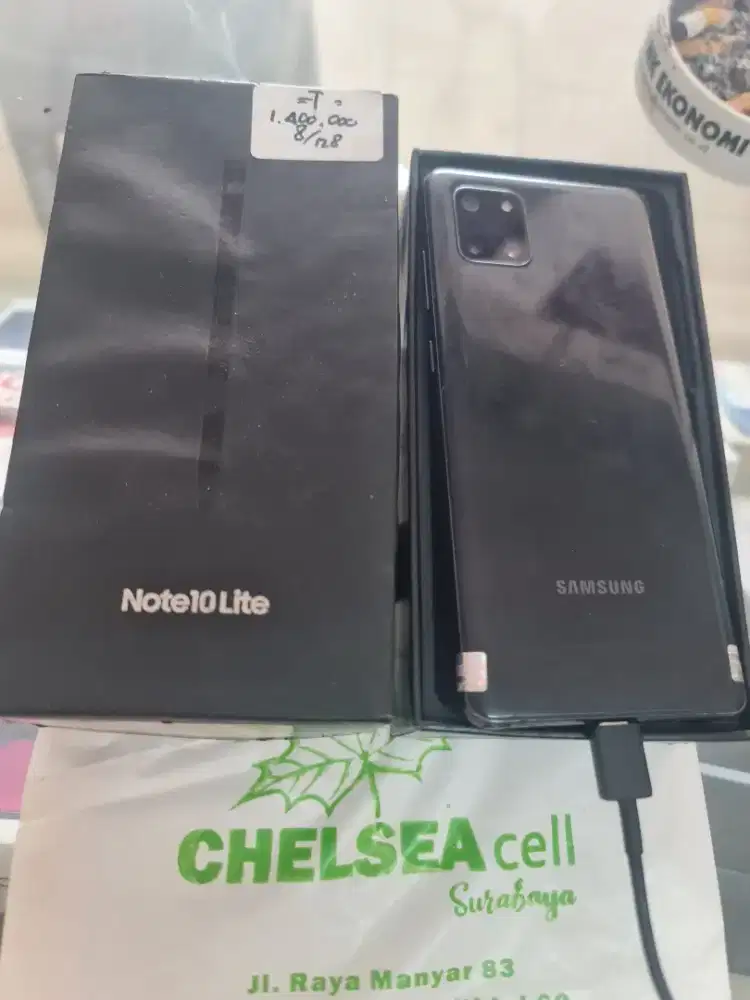 Murah hp samsung Note 10 lite 8/128 lkp, bs TT