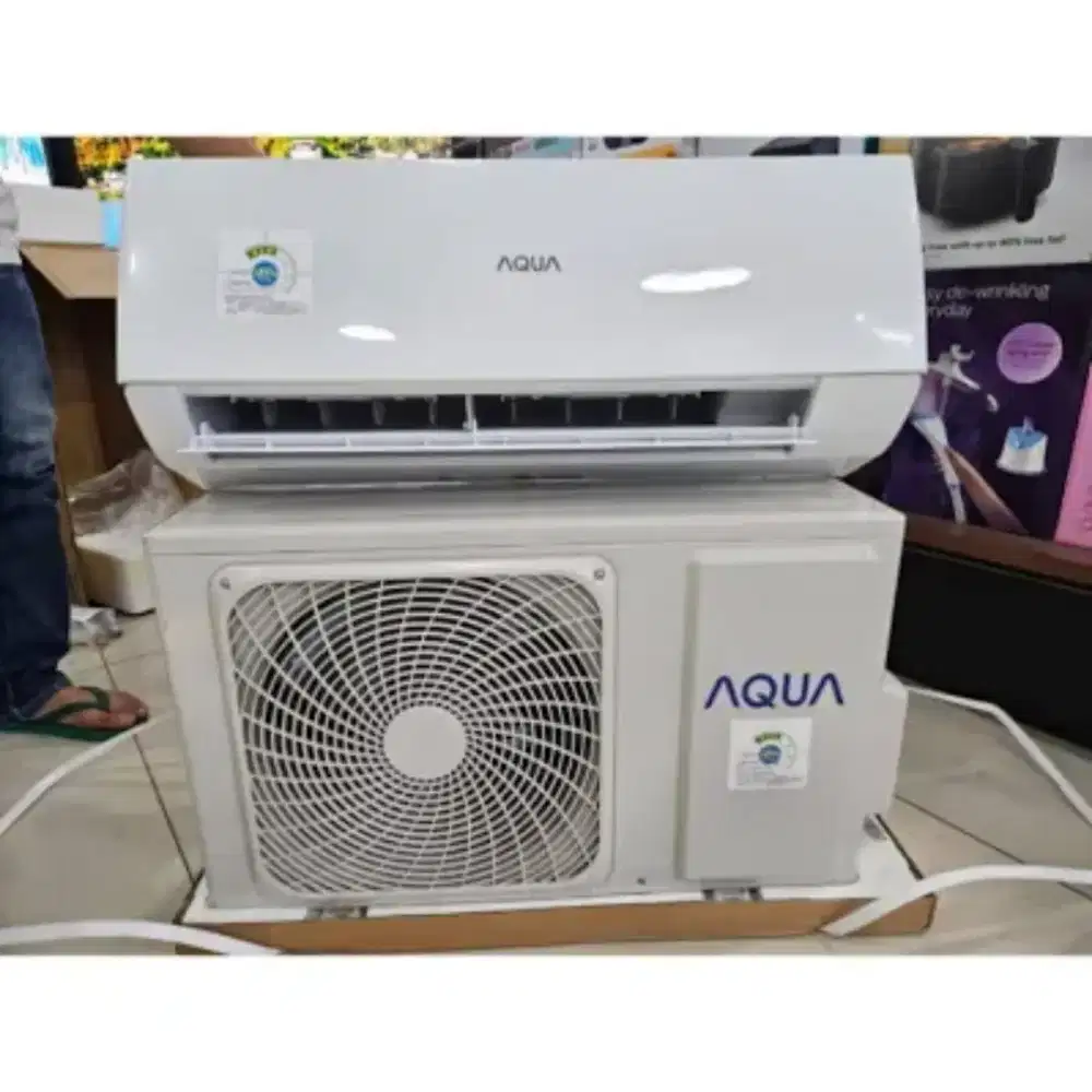 Ac Aqua 1/2 pk + pasang + material ( 3 m ) bergaransi resmi