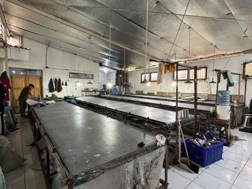 jual pabrik industri garment atau cocok juga dijadikan gudang