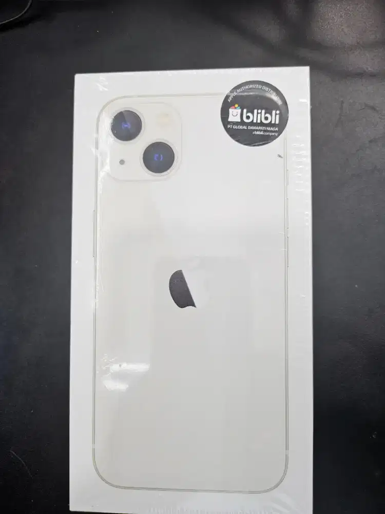 Iphone 13 128gb starlight Resmi