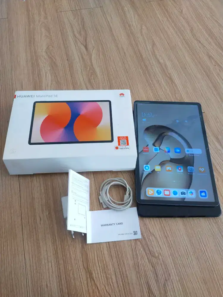 Huawei Matepad SE 11inch 4/128gb fullset mulus garansi on bisa tt hp