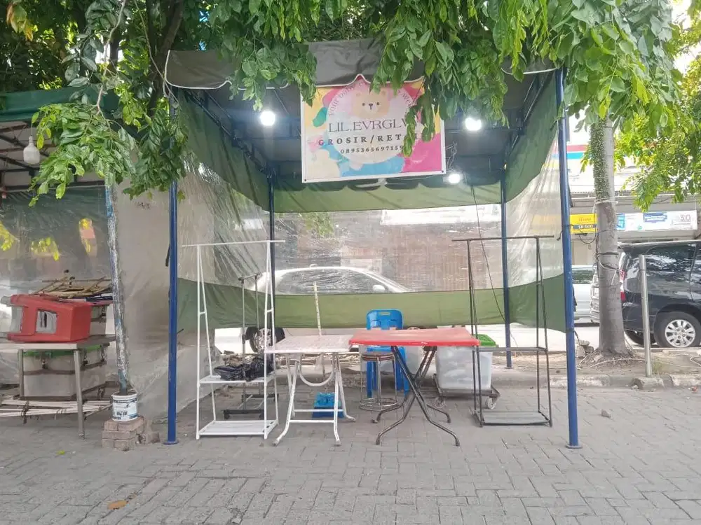 JUAL TENDA 3x3 KOKOH bekas jualan