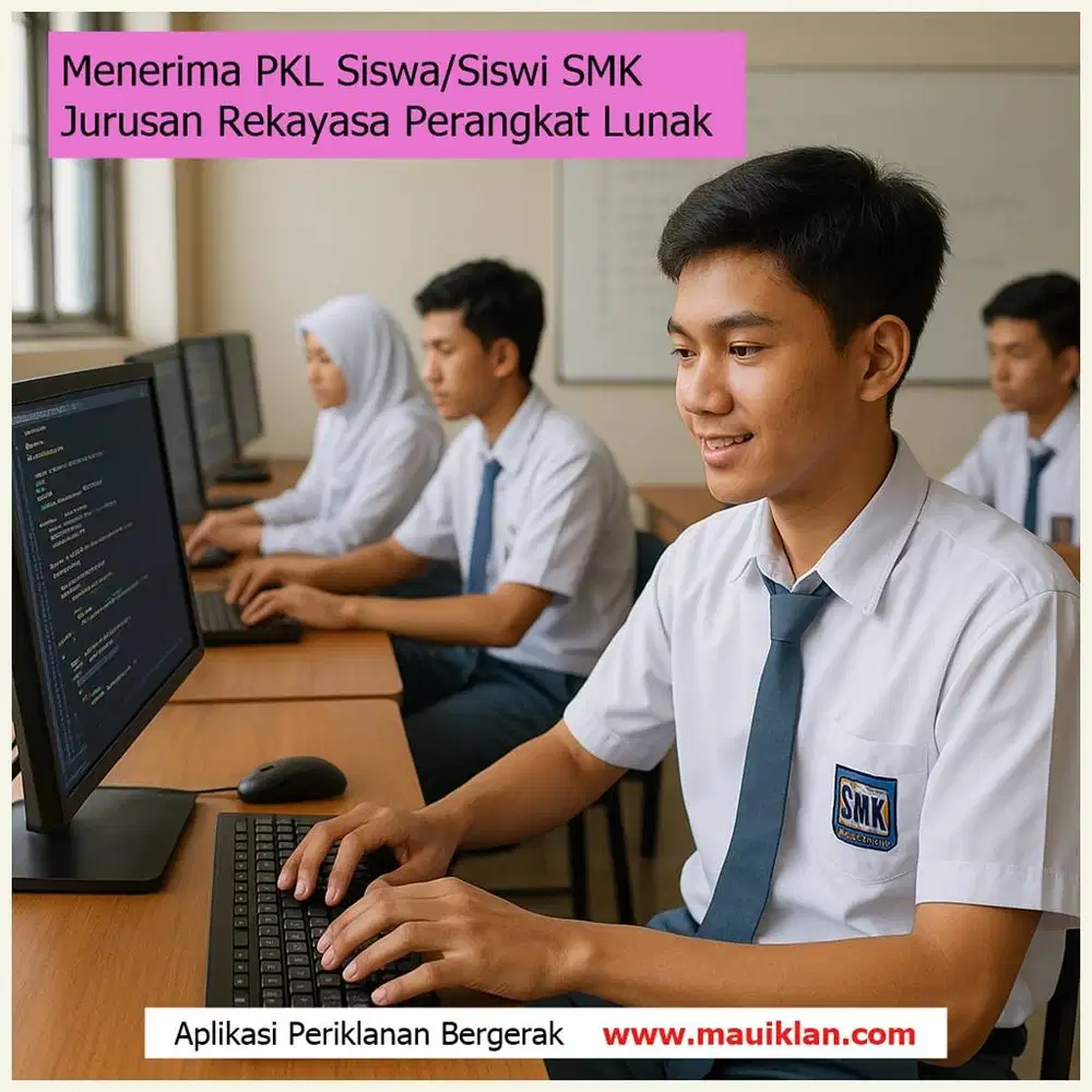 Menerima PKL SMK Jurusan Rekaya Perangkat Lunak di Sidoarjo