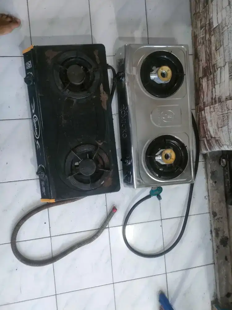 2 kompor murah sepaket lengkap selang regulator
