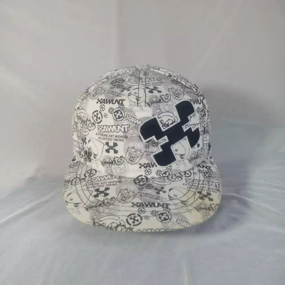 Topi Snapback All Over Print Xawunt Original