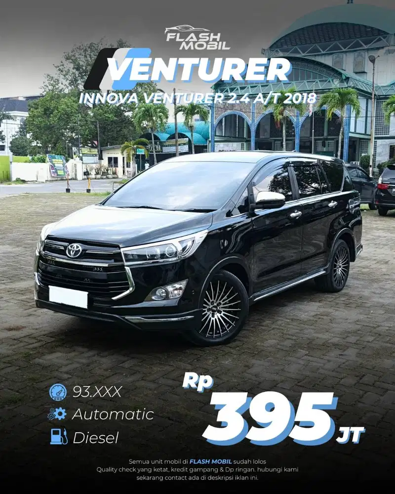 TOYOTA INNOVA VENTURER 2.4 A/T 2018