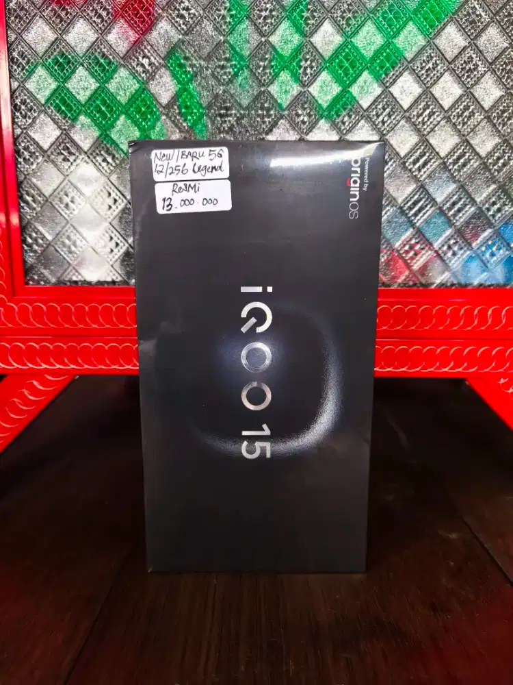 iQOO 15 5G 12GB/256GB Legend Resmi Baru