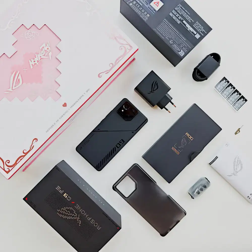 ROG Phone 9 FE 256gb & Giftbox Honkai x ROG Fullset Ori Mulus Resmi