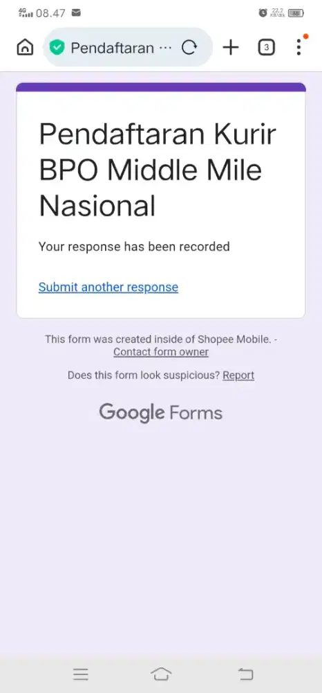 Lowongan Kerja Driver SPX