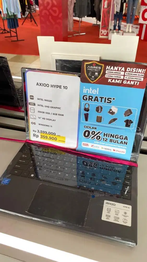LAPTOP AXIO HYPE 10