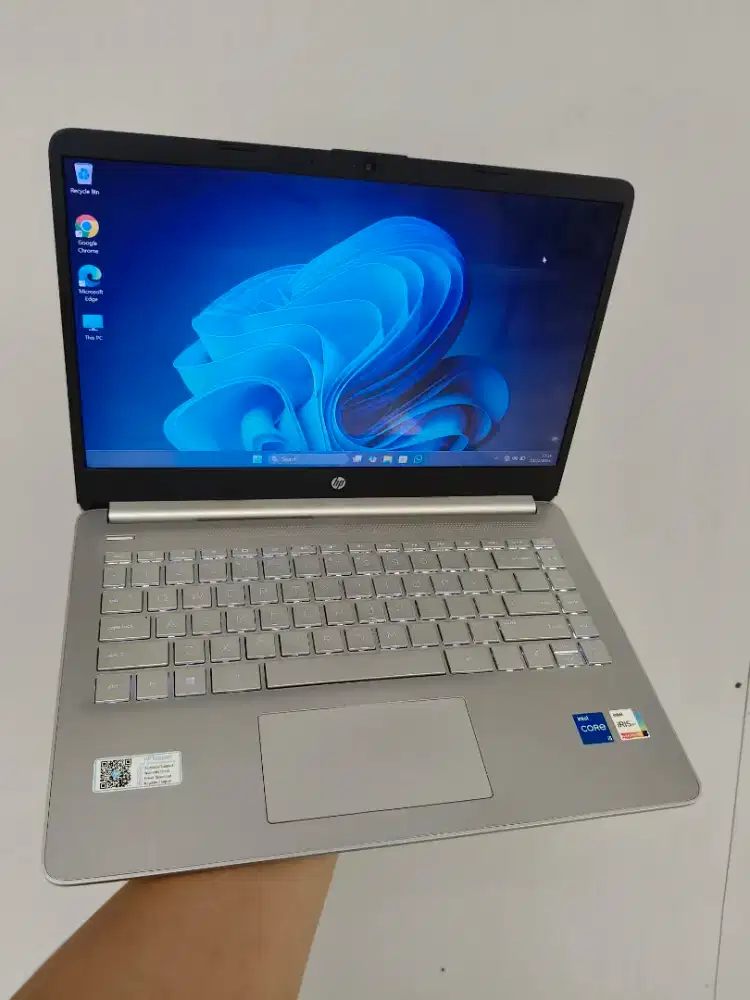 Hp 14s-dq5118tu core i5 gen 12 ram 8 GB SSD 512 GB fullset