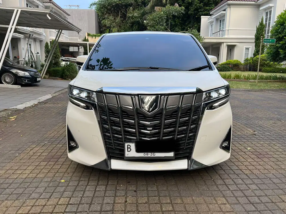 Toyota Alphard G AT 2021 Putih Bagus