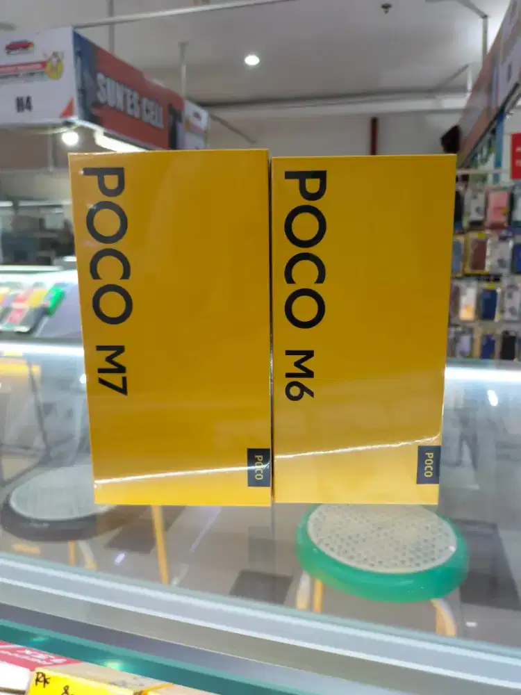 Poco M7 8/256gb dan Poco M6 8/256gb