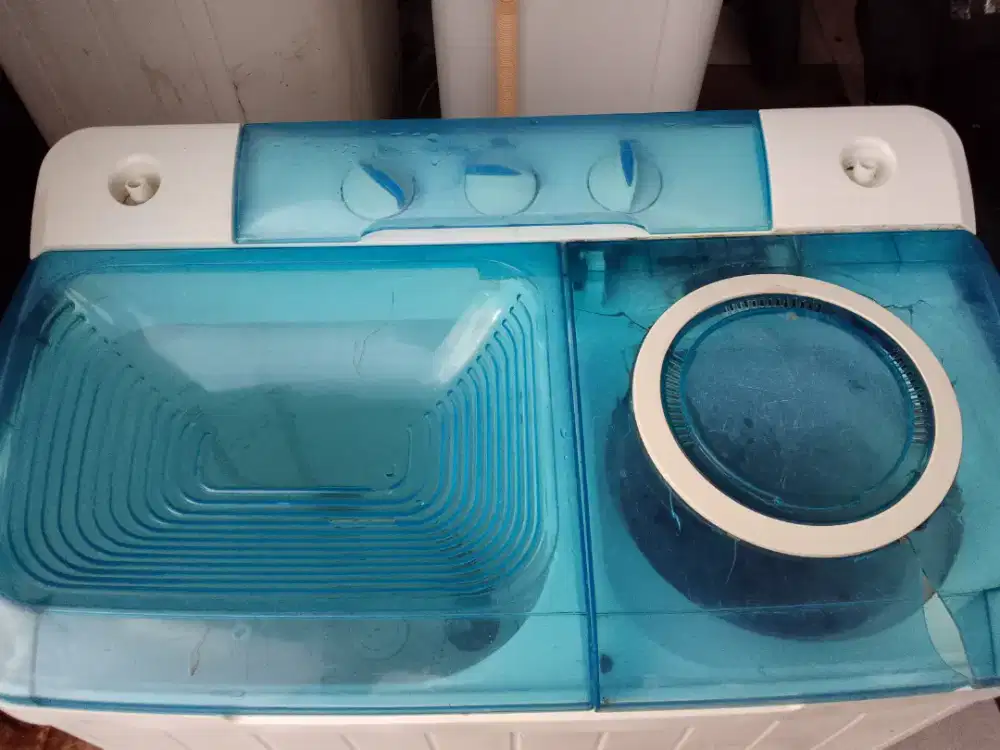 Mesin cuci metek dempo 8 kilo bagus tinggal pake