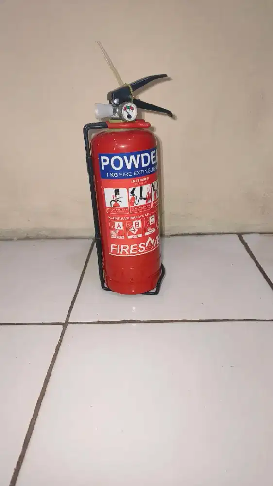 Apar merk FireSaver 1kgs bisa untuk klinik, RS, Perkantoran, Rmh