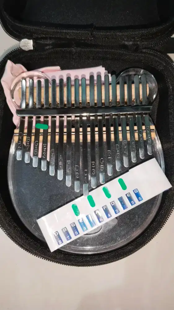 Kalimba Acrylic bentuk beruang