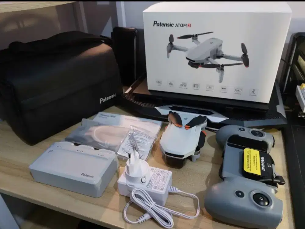 Drone potensic atom 2 combo 3 baterai