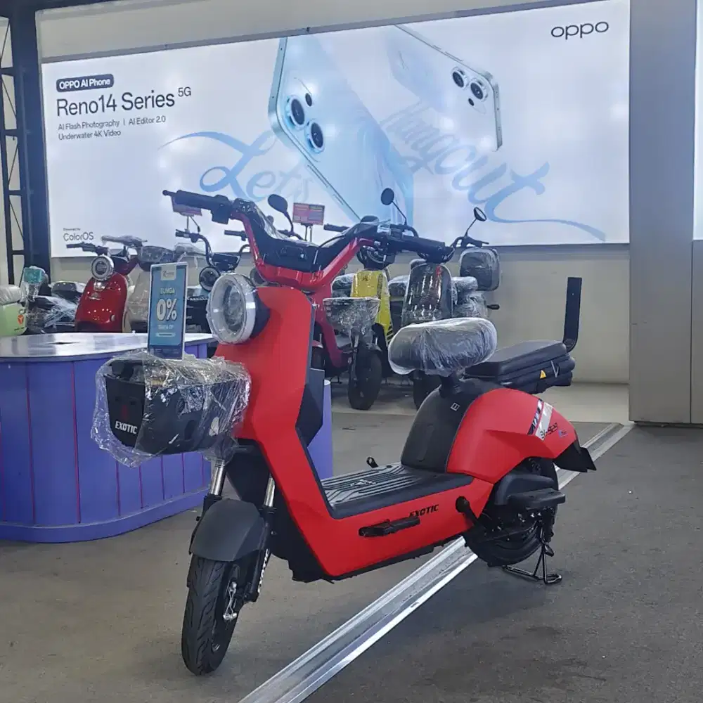 Sepeda listrik mulai 4jutaan, bisa kredit DP 0