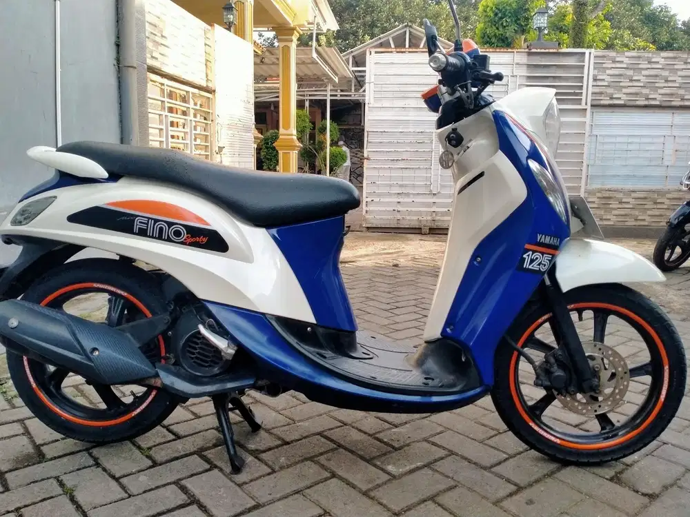 Yamaha Fino 125 lengkap motor sehat keterangan detail dibawah