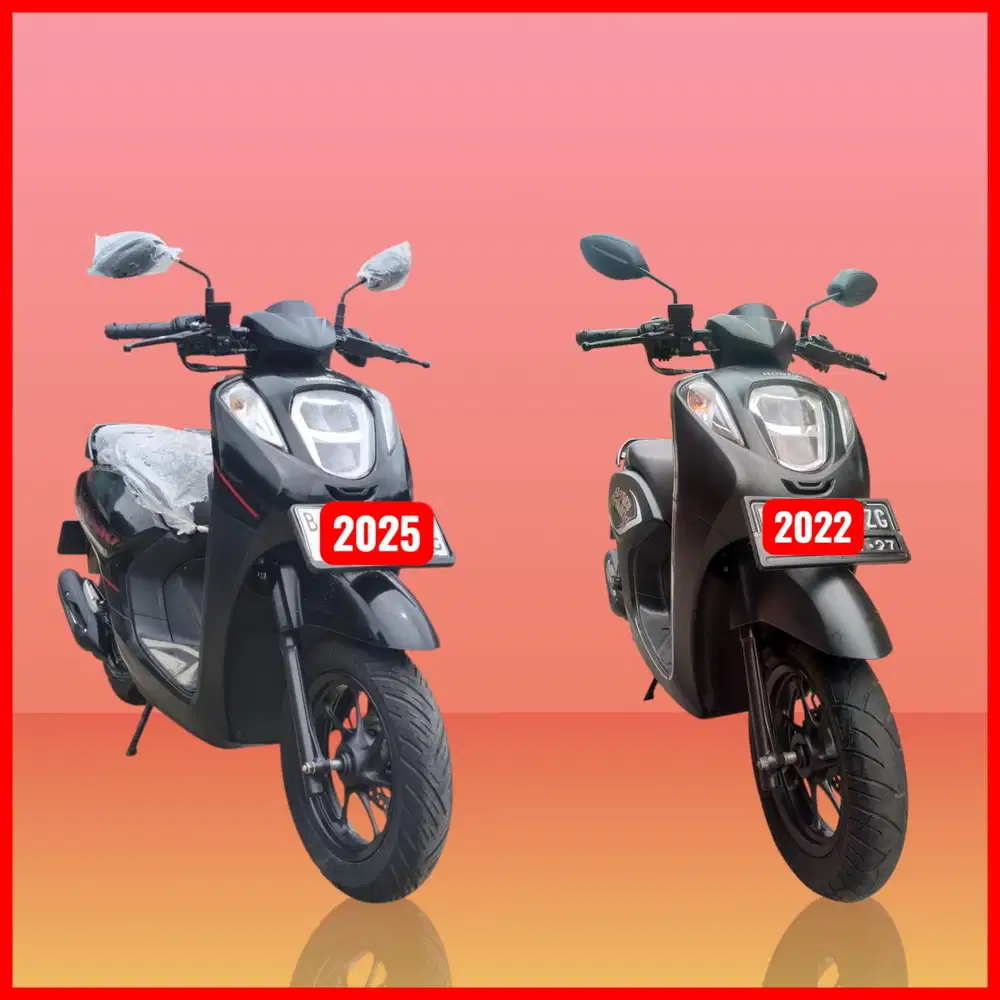 Dp 500rb Honda Genio cbs iss (Bi jelek KTP luar bs kredit motor