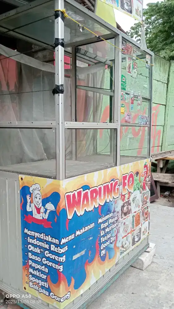 Dijual grobak etalase