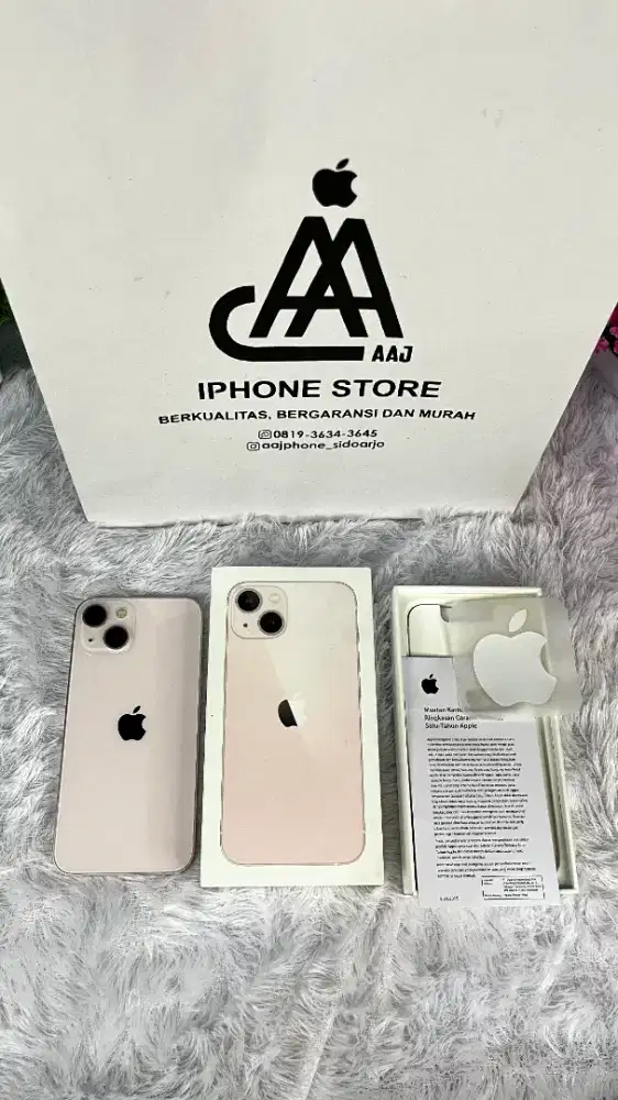 iPhone 13 128 GB Pink Resmi iBox