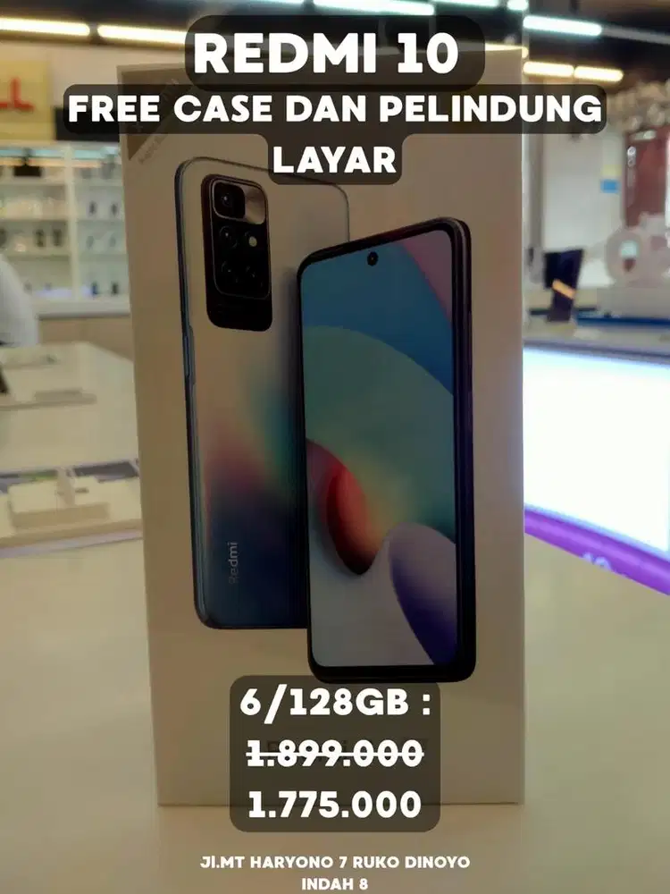 REDMI 10 6/128 READY STOCK NEWWW