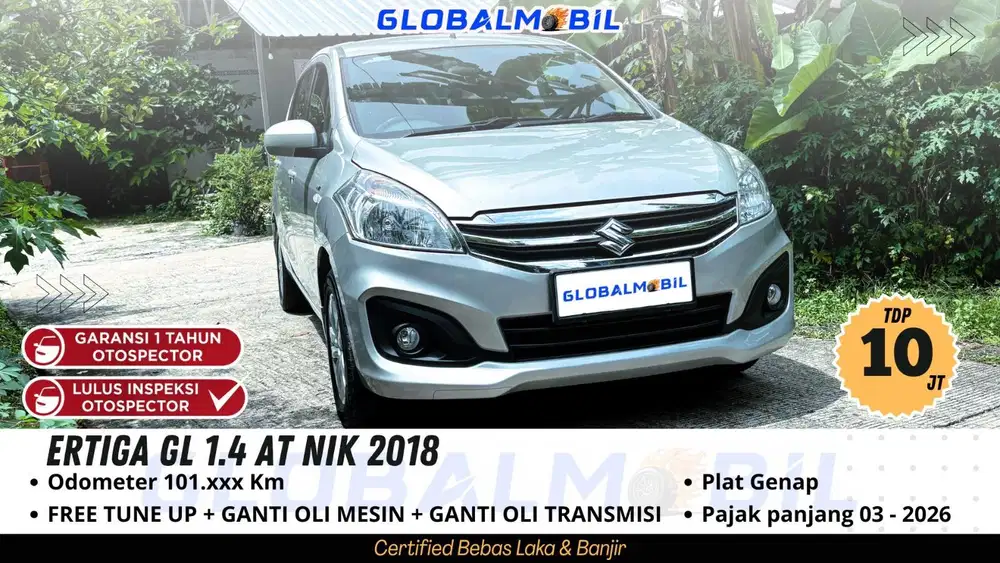 Suzuki Ertiga Gl 2018 Matic At