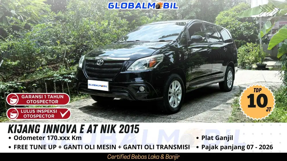 Toyota innova E 2015 2.0 Matic At Ganjil