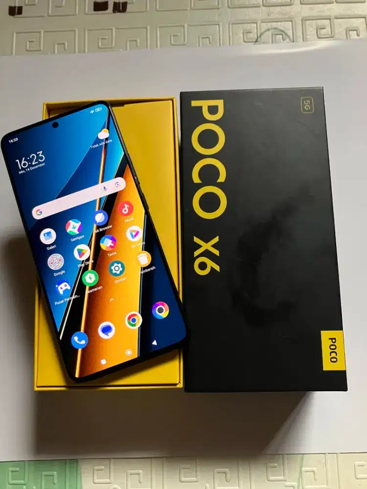 Poco X6 12/256 5G Mulus Fullset Murah