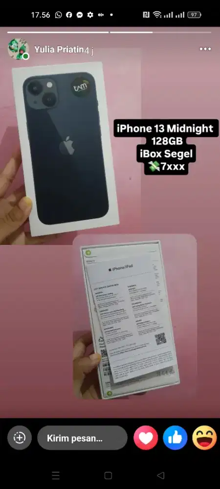 iPhone 13 new iBox 128