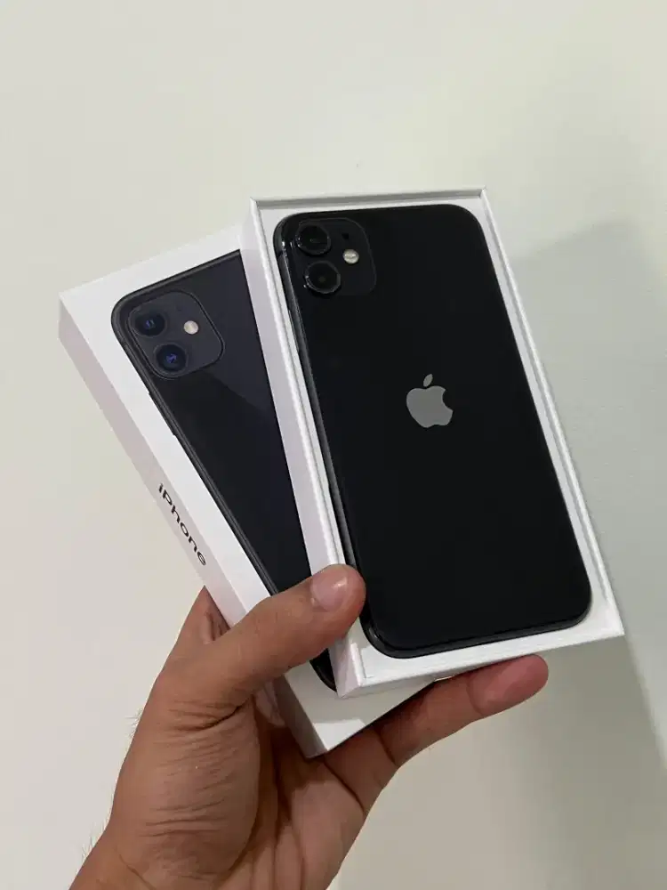 Iphone 11 128gb resmi iBox PA/A fullset original slim box