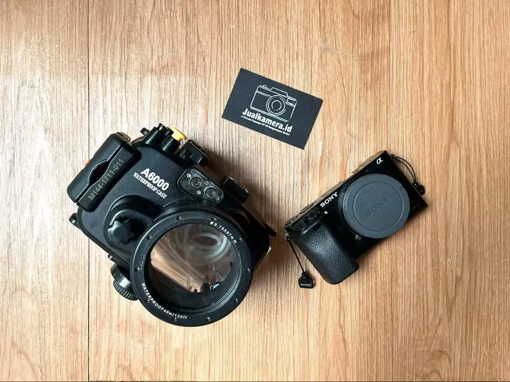 PAKET UNDERWATER SONY A6000 BODY ONLY PLUS CASE UNDERWATER SEAFROGS