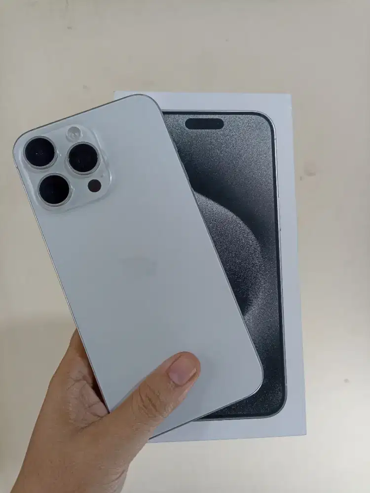 iPhone 15 Pro Max 256Gb Ex Garansi iBox