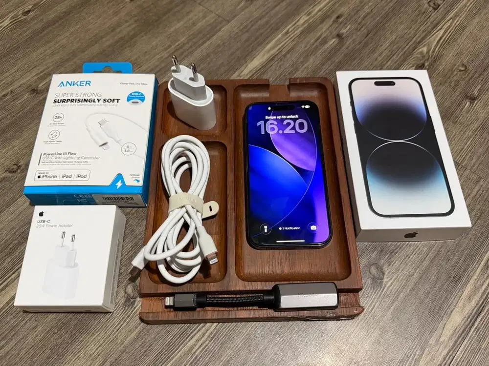 iPhone 14 Pro Midnight | EX iBox PA/A | Mulus | Bonus Banyak