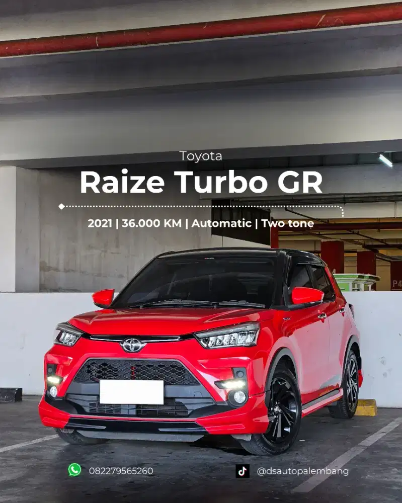 [Like New] Raize Turbo GR CVT 2021