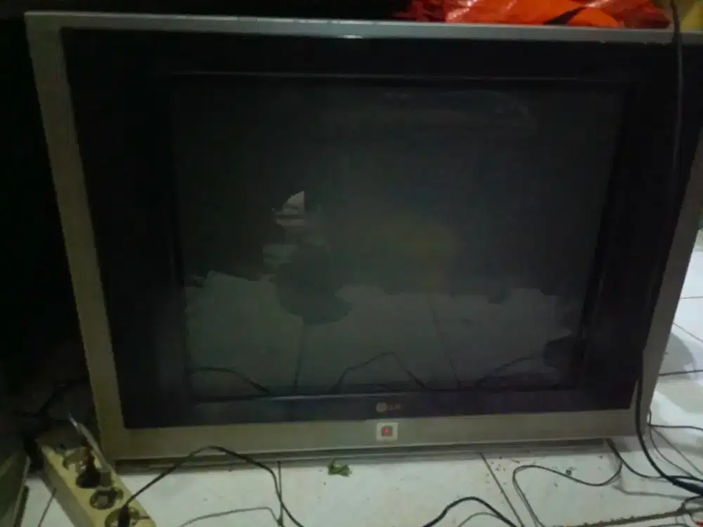 Jual TV tabung 29in bonus setobox