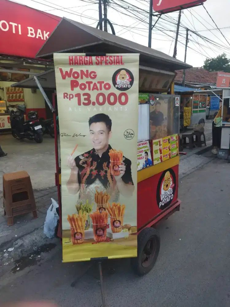 Jual kemitraan Wong Potato full