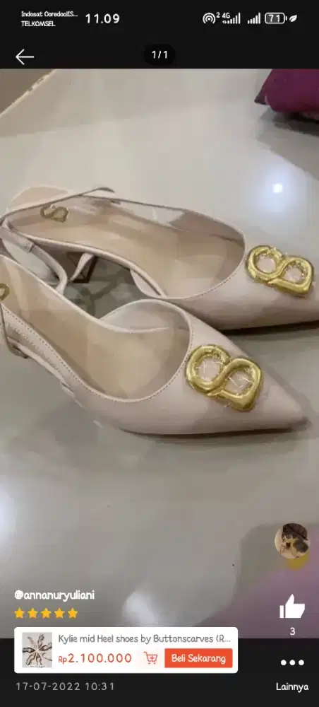 Jual barang pemakaian pribadi, bekas