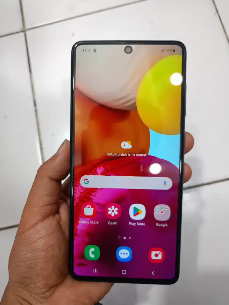 SAMSUNG GALAXY A71 NFC 8/128 HP ONLY