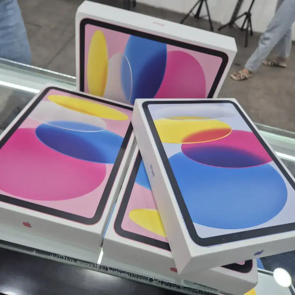 iPad gen 11 A16 Baru 128 GB Wifi warna pink, silver dan biru