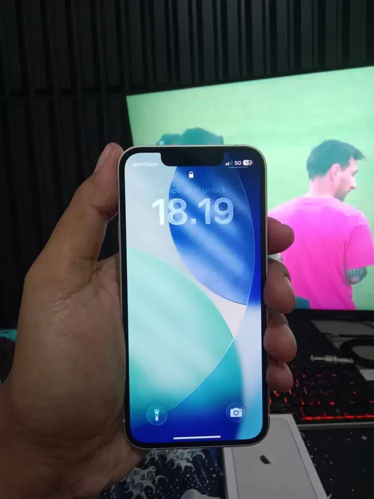 iPhone 13 Mini Starlight 128GB Ex Inter Fullset