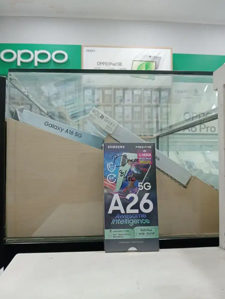 SAMSUNG A26 5G 8/256 NEW MURAH QR GADGET