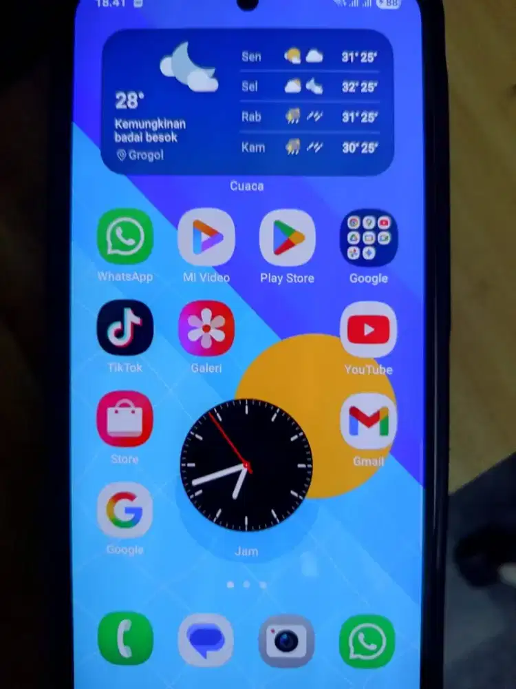 Samsung A56 kondisi baru pakai