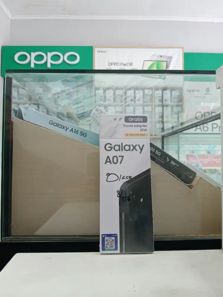 SAMSUNG A07 8/256 NEW MURAH QR GADGET