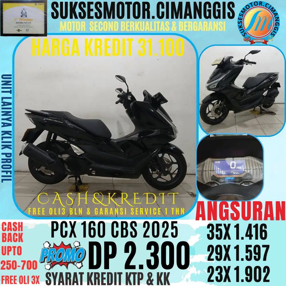 PCX 160 CBS CASHBACK UPTO 700 RIBUAN FREE OLI 3 BLN