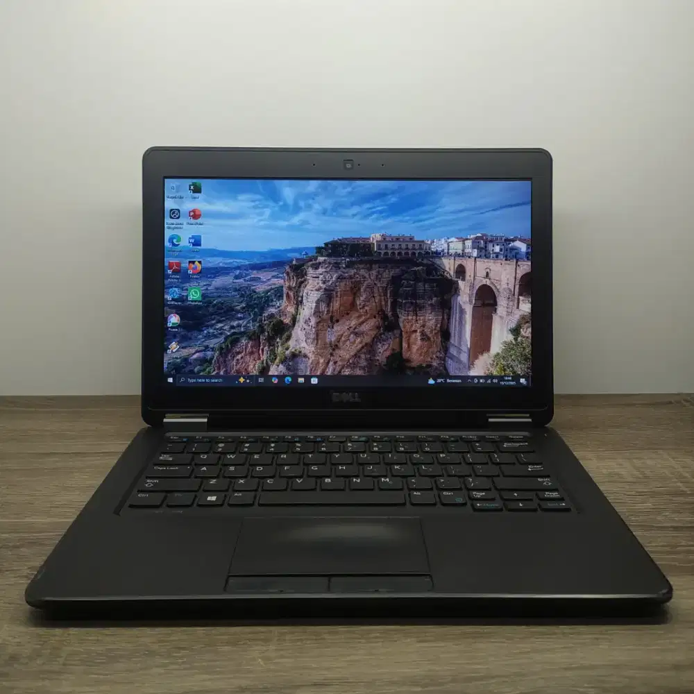 laptop Dell Core i5 5300 Ram 16Gb Ssd 128Gb Mlus Slim No lemot